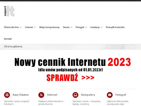 Support-It.com.pl - internet Alwernia