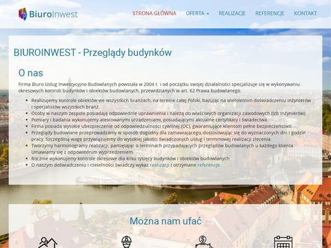 Biuroiwnest.pl - przeglądy budynków Wrocław