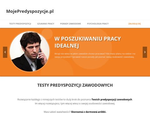 MojePredyspozycje.pl - testy zawodowe