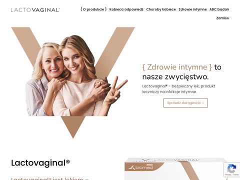 Lactovaginal.pl zapalenie i swędzenie pochwy