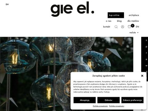 Gie-el.pl designerski sklep internetowy