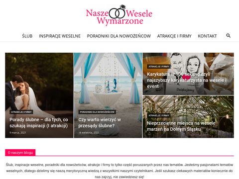 Naszewymarzonewesele.pl - blog weselny