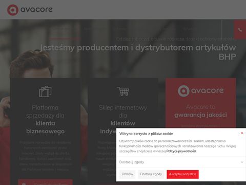 Avacore.pl - sklep bhp