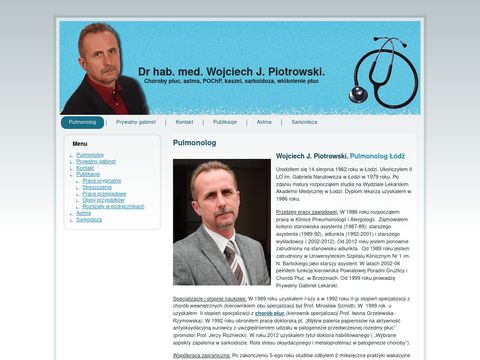 Pulmonolog.net choroby płuc Łódź