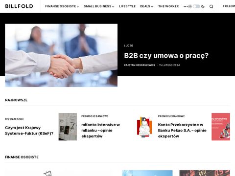Billfold.pl - niezależny portal finansowy