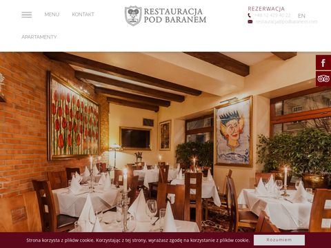 Podbaranem.com - restauracja Kraków‏
