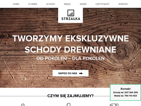 Strzalka.pl schody drewniane