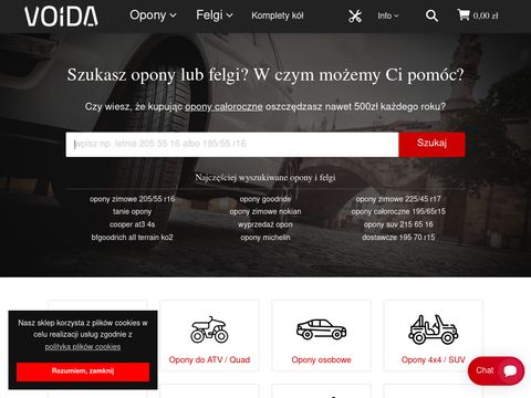 Voida.pl - opony całoroczne