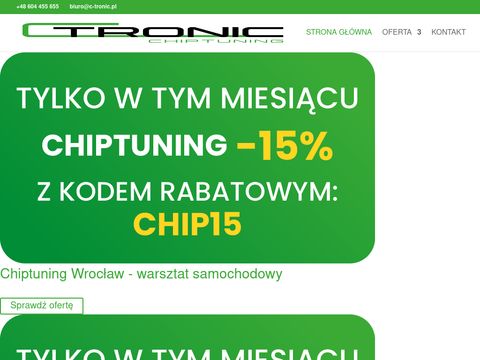 C-Tronic - tuning Wrocław