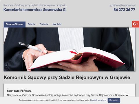 Komornik-grajewo.pl sądowy