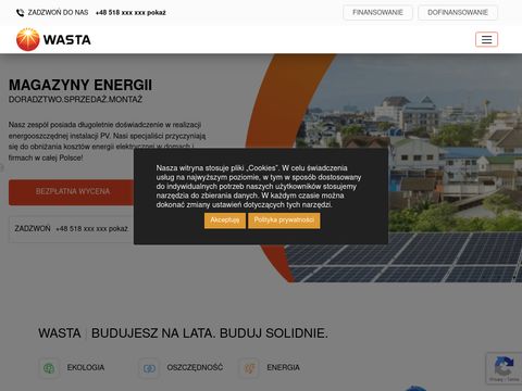 Wasta.com.pl - panele słoneczne