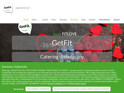 Getfit.waw.pl - catering dietetyczny Pruszków
