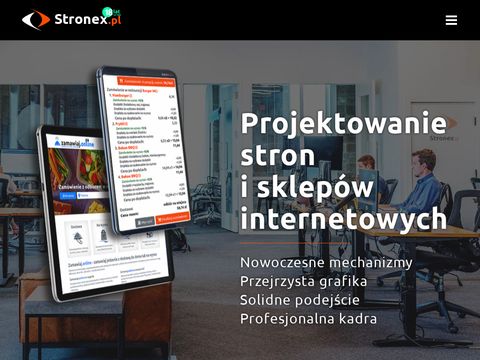 Stronex.pl strony internetowe dla restauracji