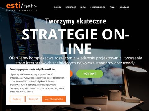 Estinet.pl agencja interaktywna - pozycjonowanie