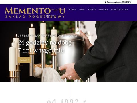 Memento-U sprzedaż pomników granitowych