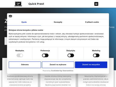 Quickprest.pl - strony internetowe dla firm