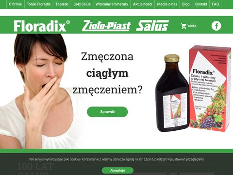 Floradix.pl - brak żelaza w organizmie objawy