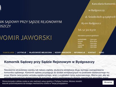 Sławomir Jaworski komornik Bydgoszcz