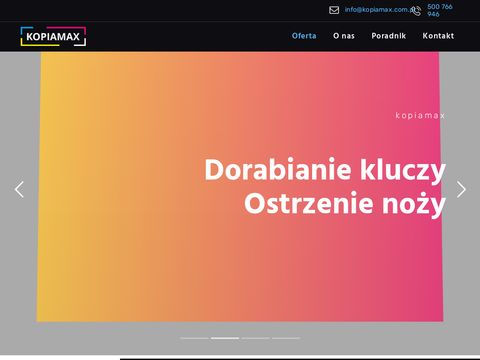 Kopiamax Poznań oprawa projektów
