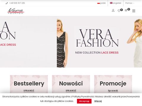 Vera-fashion.pl producent eleganckich sukienek