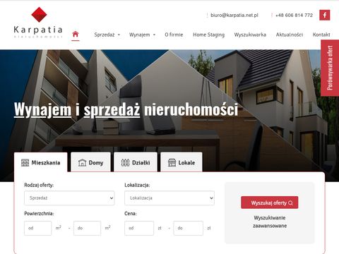 Karpatia.net.pl biuro nieruchomości Rzeszów