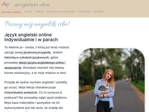 Angielskivibe.pl - język angielski online