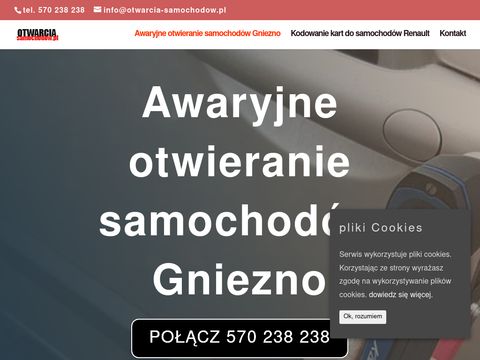 Otwarcia-samochodow.pl - awaryjne otwieranie