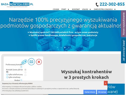 Baza-nowych-firm.pl danych