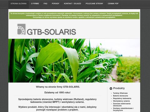 GTB-SOLARIS - Baterie słoneczne