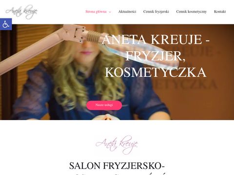 Anetakreuje.pl - salon fryzjerski Łódź