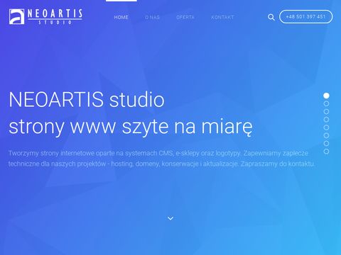 Neoartis.pl tworzenie stron internetowych Legnica