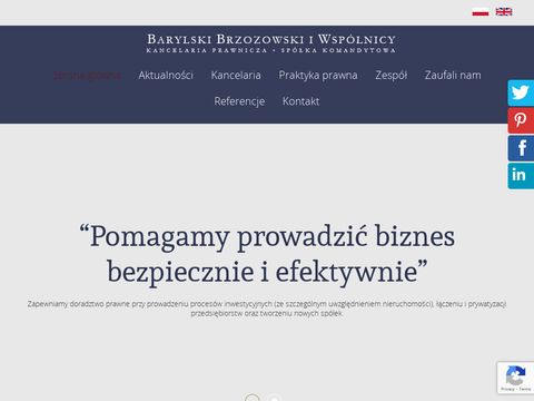 Bob.com.pl najlepsza kancelaria prawna Warszawa