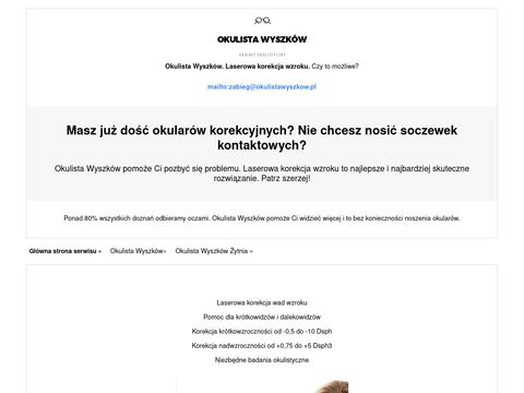 Okulistawyszkow.pl B. Stoszewska lekarze okuliści