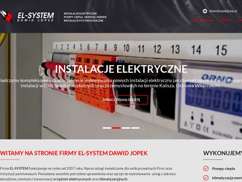 Elektrykkalisz.pl - instalacje elektryczne