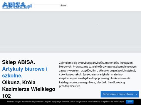 Abisa.pl artykuły biurowe szkolne i papiernicze