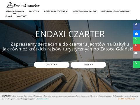 Endaxi Czarter - wynajem jachtów Bałtyk