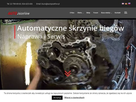 Autojozefow.pl - naprawa skrzyń biegów