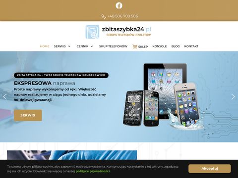 Zbitaszybka24.pl - serwis telefonów Warszawa