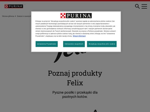 Purina-felix.pl - co jedzą małe kotki