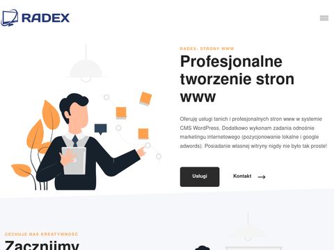 Radex - tworzenie stron www