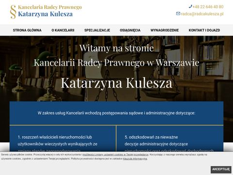 Radcakulesza.pl - kancelara radcy pPrawnego