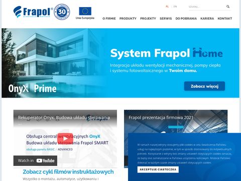 Frapol.com.pl - systemy klimatyzacyjne