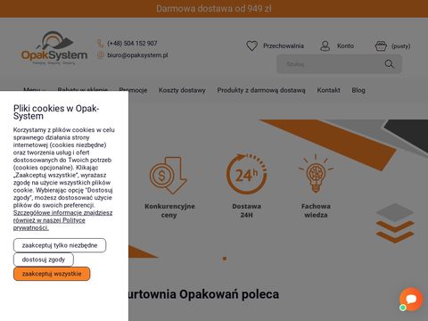 Opaksystem.pl - taśmy pakowe