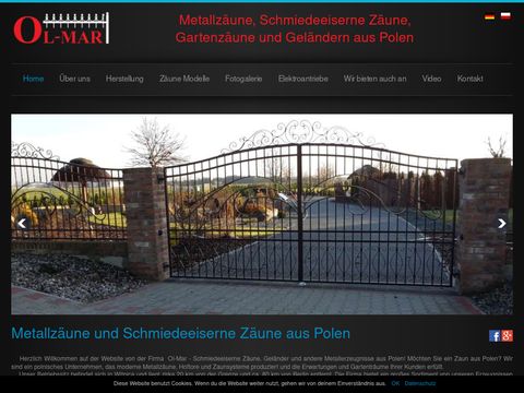 Olmar-metallzaune.de ogrodzenia i bramy metalowe