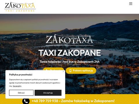 Zakotaxa - taxi Zakopane