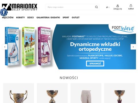 Marionex.pl - internetowy sklep sportowy