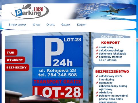 Lot28.pl - tani parking Pyrzowice