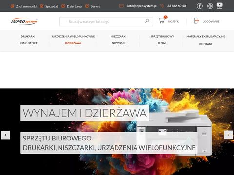 Sklep.inprosystem.pl - sprzęt biurowy