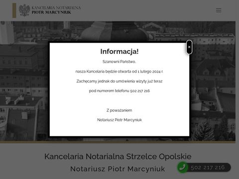 Notariusz-marcyniuk.pl - Strzelce Opolskie