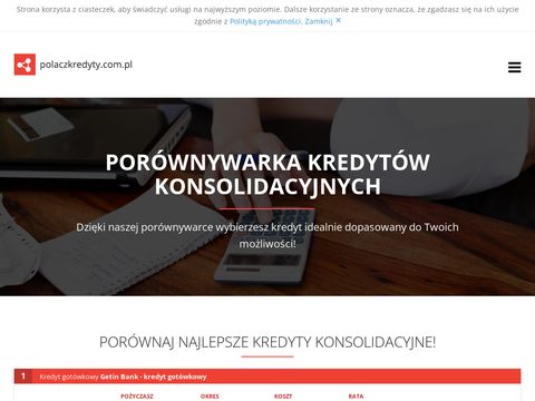 Polaczkredyty.com.pl - kredyt konsolidacyjny